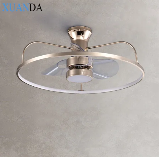 Modern Simple Design Residential Ceiling Fans with Crystal Chandeliers: Enhancing Style and Comfort in Your Home