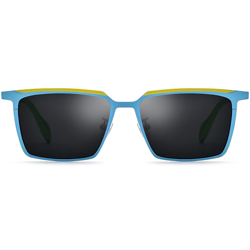 Multi-Color Polarized Titanium Sunglasses