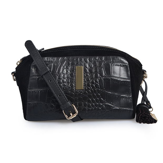 Shoulder bag mini handbag adjustable messenger crocodile bag