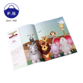 Customized logo Softcover paper back Brochure Printing