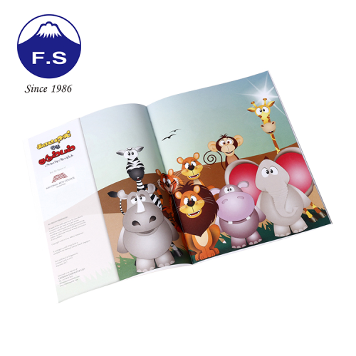 Customized Logo Softcover Paper Back Broschüre Druck