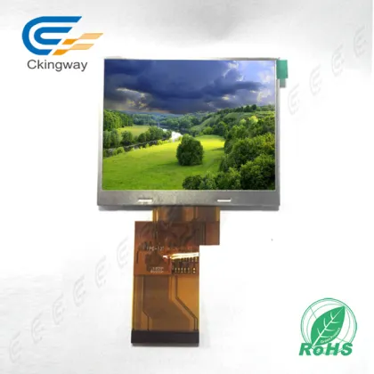 3.5" 16.7m LCD with Rtp for industrial Control
