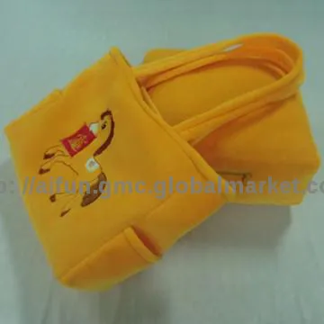 Plush material objects, Bag, Pillow and Purse