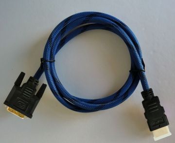 Hdmi To Dvi Cable With 24k Gold Plated Connector 5gbps High Speed 1080p Hdmi Cables