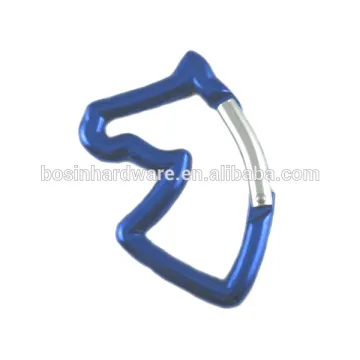Fashion High Quality Metal Horse Shaped Carabiner