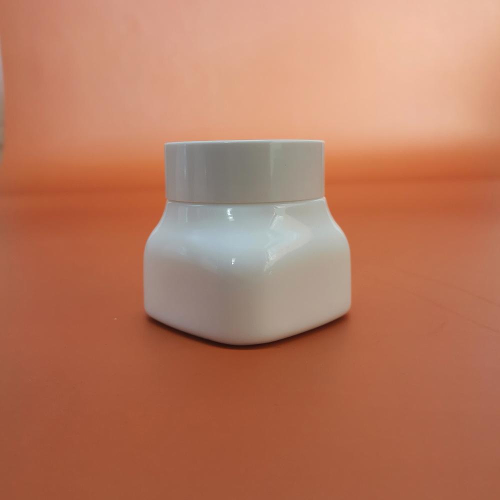 White Opal Glass Jars 50ml Jpg