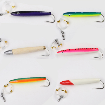 Taigek 6pcs/set Marlin Fishing da 6 "Inch Cedar Plug Trolling Are per tonno