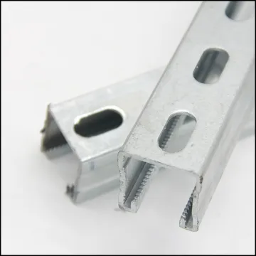 solar panel photovoltaic bracket slotted C channel