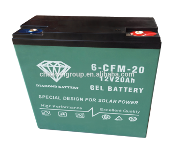 12V20AH/20hour maintenance free battery for Home Lighting systems