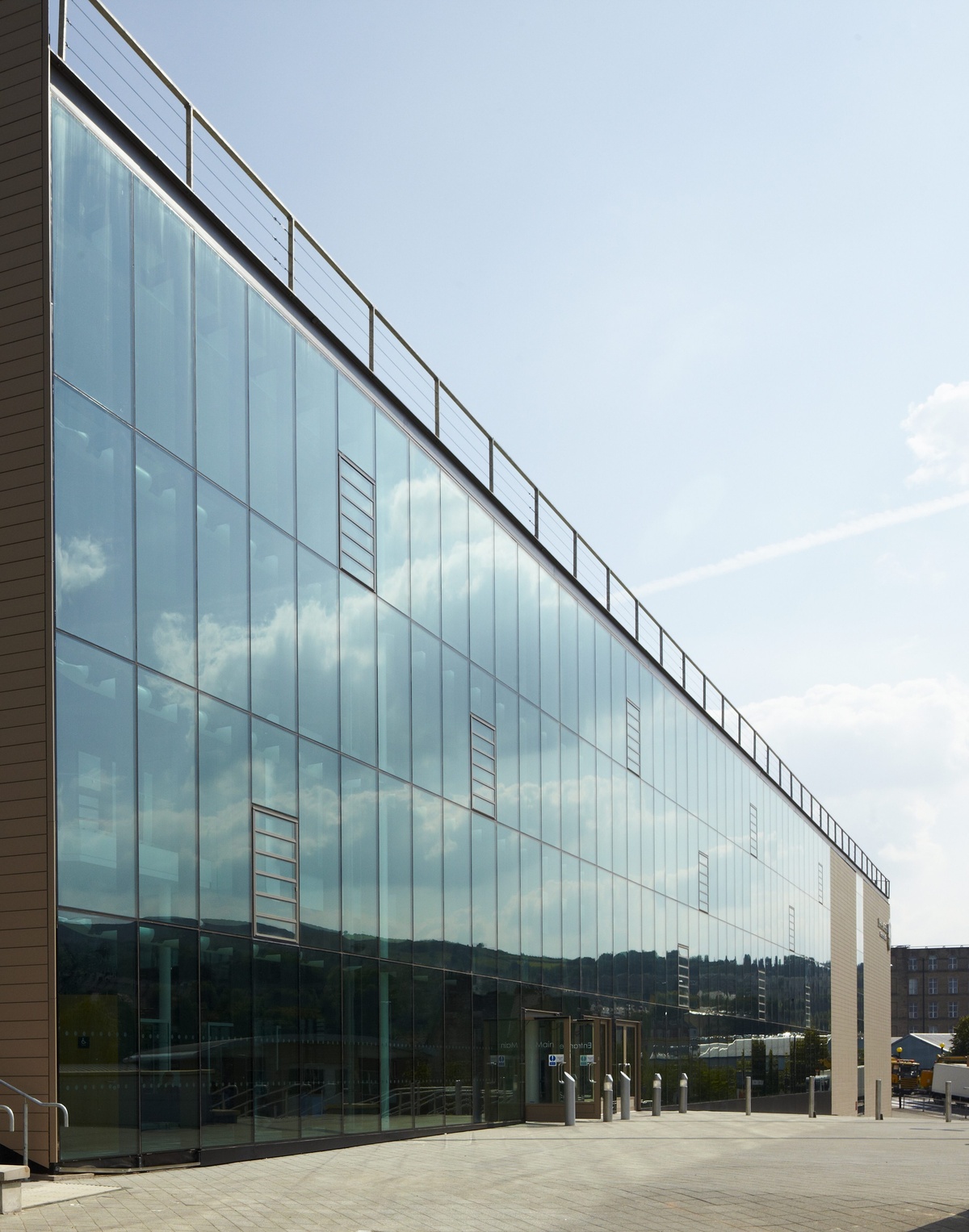 hidden frame glass curtain wall