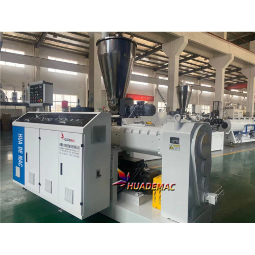 twin screw extruder for pvc pipe production machine