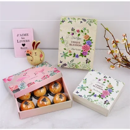 Packing Pastry Boxes Packaging Moon Cake Gift Box