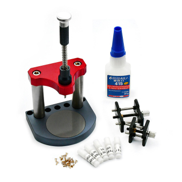 Professional High-Quality Watch Dial Milling Tool Kit: Including Movement Holder & assorted Metal Dial Feet for Precision Watch Repairs