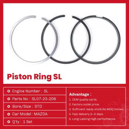 SL07-23-206 Auto Parts Engine Piston Ring MAZDA SL