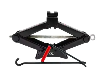 Scissor Type Jack and Labor-Saving Tire Lug Wrench for Garage