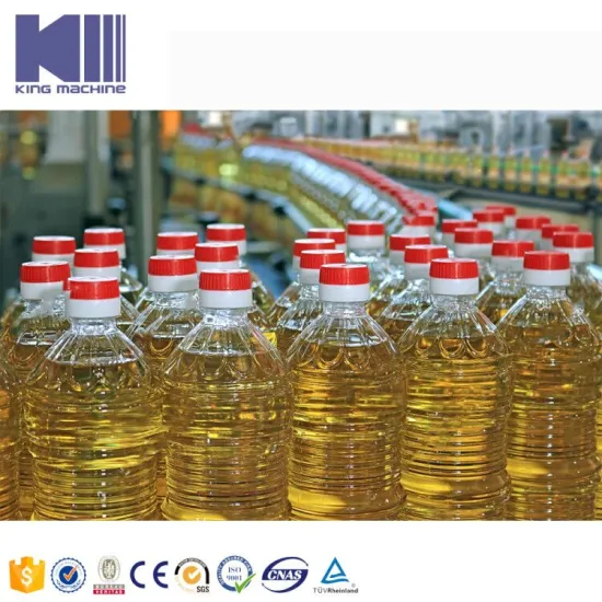 Automatic Vegetable Oil Bottling Machine for Complete Project