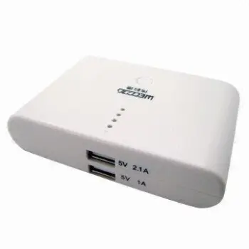 Power Banks with High Transformation Rate of 10,400mAh and Automatic Power-off Controlling Function
