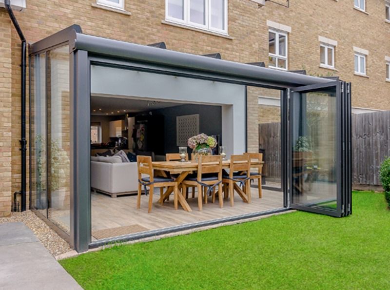 Aluminum Glass Sunroom For House Garden