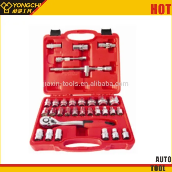 forged 32 pcs chrome vanadium socket wrench set