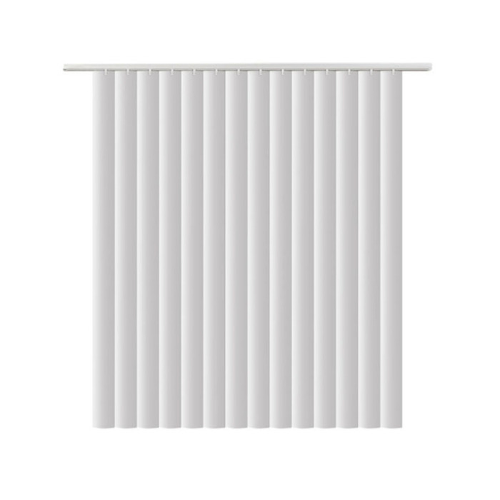 Schnurloses Vinyl 3,5 -Zoll -PVC -vertikalen Jalousien