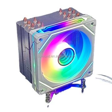 6 Wärmepipe -CPU -Kühler für Intel 1200/115X/1700 und AM3/AM4