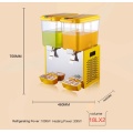 refrigerated for stainless steel double bowl juice dispenser