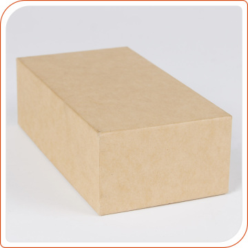 High quality eco friendly kraft paper type box flat packaging box for shoes t-shirt