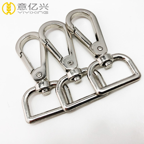 Swivel Snap Hook Spring swivel lobster clasp metal snap hook Supplier