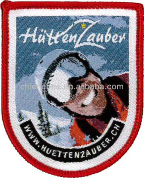 Skiing Woven Emblems