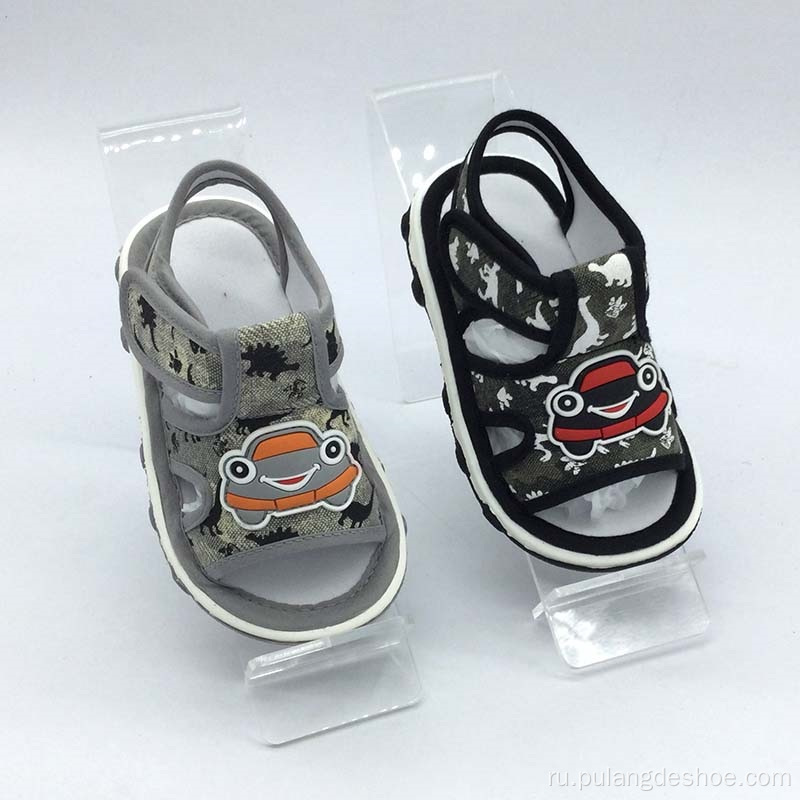 Новый дизайн Baby Boy Sandals со звуком