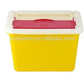 1L, 2L, 3L, 4L, 5L, 6L, 8L, 15 Round & rectangle Shape sharp container/sharp box/Plastic Sharp container