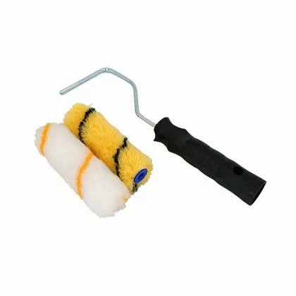 4 Inch Paint Tools: Mini Roller Frame with Mini Polyester Roller Covers