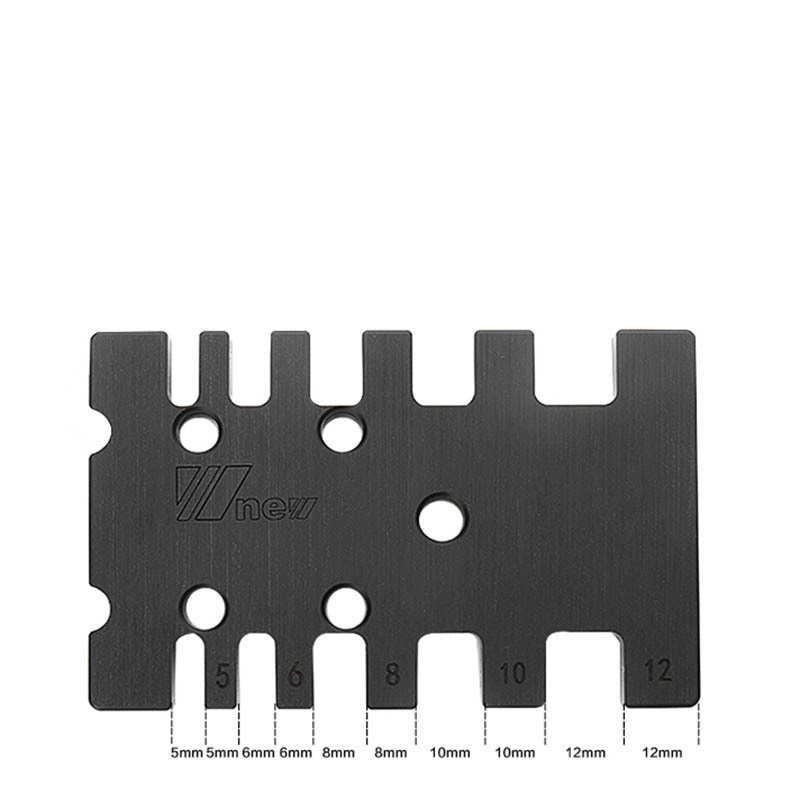 Woodworking push handle push rod table saw flip-chip engraving machine tenon ruler gauge