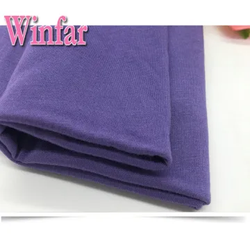 95% Rayon 5% Spandex Stretch Jersey Knit Fabric