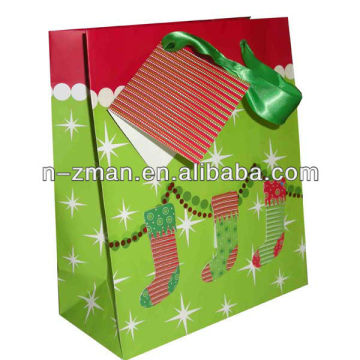 Printed Paper Bag,Paper Bag Printing,Christmas Gift Bag