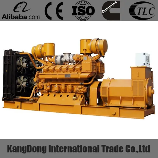 Chinese engine 1200KW Jichai open type diesel generator set