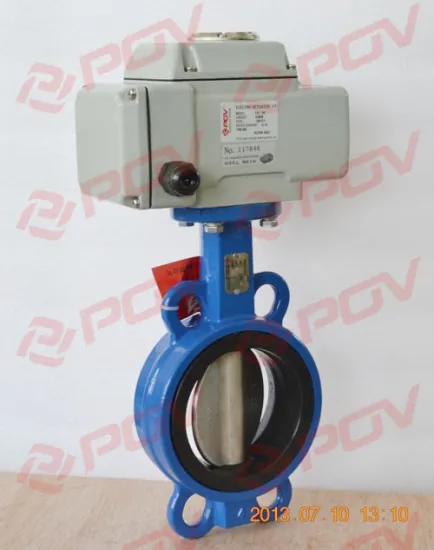 wafer electric epdm seat butterfly valve