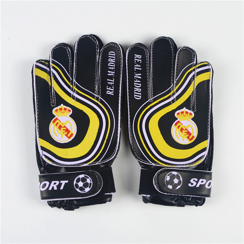 Football gloves with finger protectors