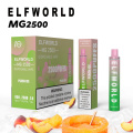Disposable vape elf world 2500 puffs Ecig 2%