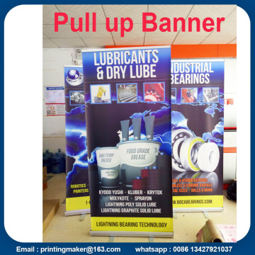 Aluminum Pull Up Stand Retractable Printed Banner