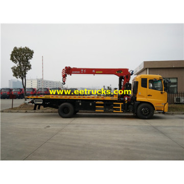 DFAC 8ton Tow Wrecker Magari na cranes