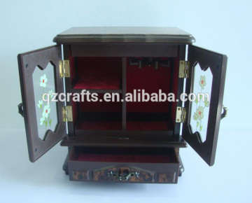 wooden jewellery box