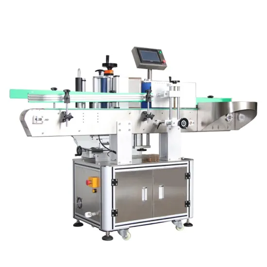 Automatic Adhesive Sticker Round Bottle Labeling Machine