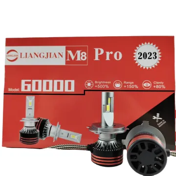 60V 130W M8 Pro LED Headlight Bulbs for H4 H1 H7 H13 H11 9006 9005 9007 9004 Car Accessories