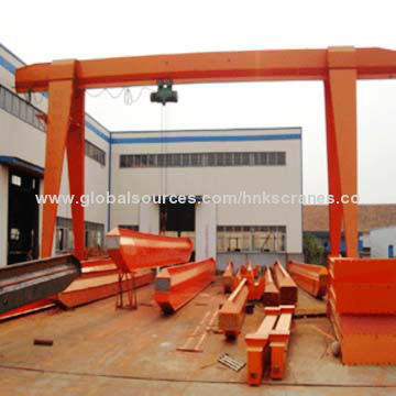 Single Girder Electric Hoist Crane, Composed of Bridge, Support Legs and Crane Traveling Organ