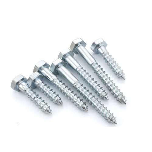 Carbon steel hexagon wood screw Self-tapping Screw