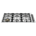 Mestre série SS Cooktop 6 Burner