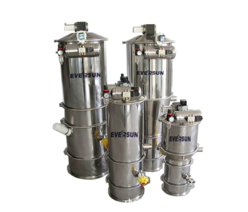 Stainless Steel Grain Vacuum Conveyor with Vibrating Screen