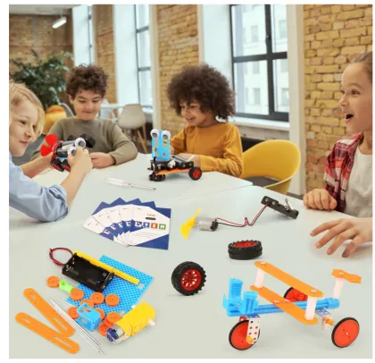 DIY STEM Toys, Activities, and Engineering Projects: Exploring Electric Motors, Robotics, and Science Kits