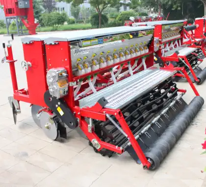 Compact Tractor Wheat Seeder/Fertilizer Planter - Affordable Agriculture Machinery